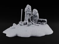 Last Watch Under Two Stones Pirate Skeleton Island Terrain turntable