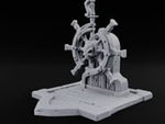 Helmsman Long Gone, Wheel Still Gripped Pirate Ship Wheel Terrain turntable