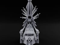 Every Blade Bowed Before Him Ornate Sword-Backed Throne turntable