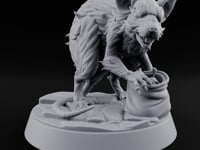 Fur Bristling Giant Rat B turntable