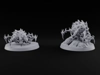 Frostbitten Weaver Giant Spiders turntable