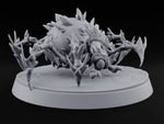 Frostbitten Weaver Giant Spider A turntable