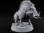 Mud on Both Tusks Boar Beast A turntable