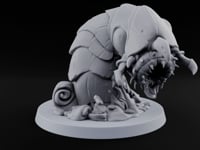 Tunnels Don't Dig Themselves Purple Worm Monster A turntable