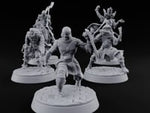 Dead Set Against Rest Zombie Warband with Necromancer turntable
