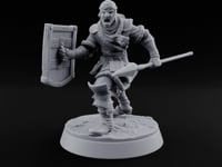 Muster Roll Misfits Human Soldier C turntable