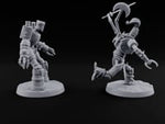 Barrel Chested and Bolted Together Warforged Medium Automatons turntable