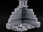 Snow Capped Ruined Stone Wall F turntable