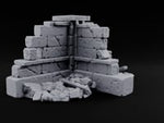 Snow Capped Ruined Stone Wall G turntable