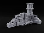 Snow Capped Ruined Stone Wall C turntable