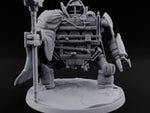 Brick by Brick, Bolt by Bolt Warforged Large Automaton turntable