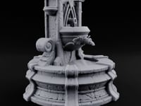 Drink Deep, Stone Is Patient Ornate Stone Fountain turntable