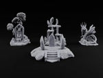 Wardens of the Mossy Threshold Forest Shrine Terrain Set turntable