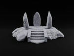 Wardens of the Mossy Threshold Forest Shrine Terrain A turntable