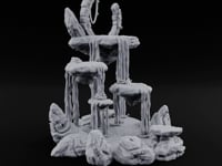 Wardens of the Mossy Threshold Forest Shrine Terrain C turntable