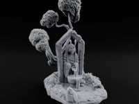Wardens of the Mossy Threshold Forest Shrine Terrain B turntable