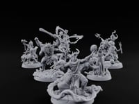 Every Element Answers the Call Genasi Elemental Adventurers turntable