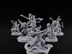 Every Element Answers the Call Genasi Elemental Adventurers turntable