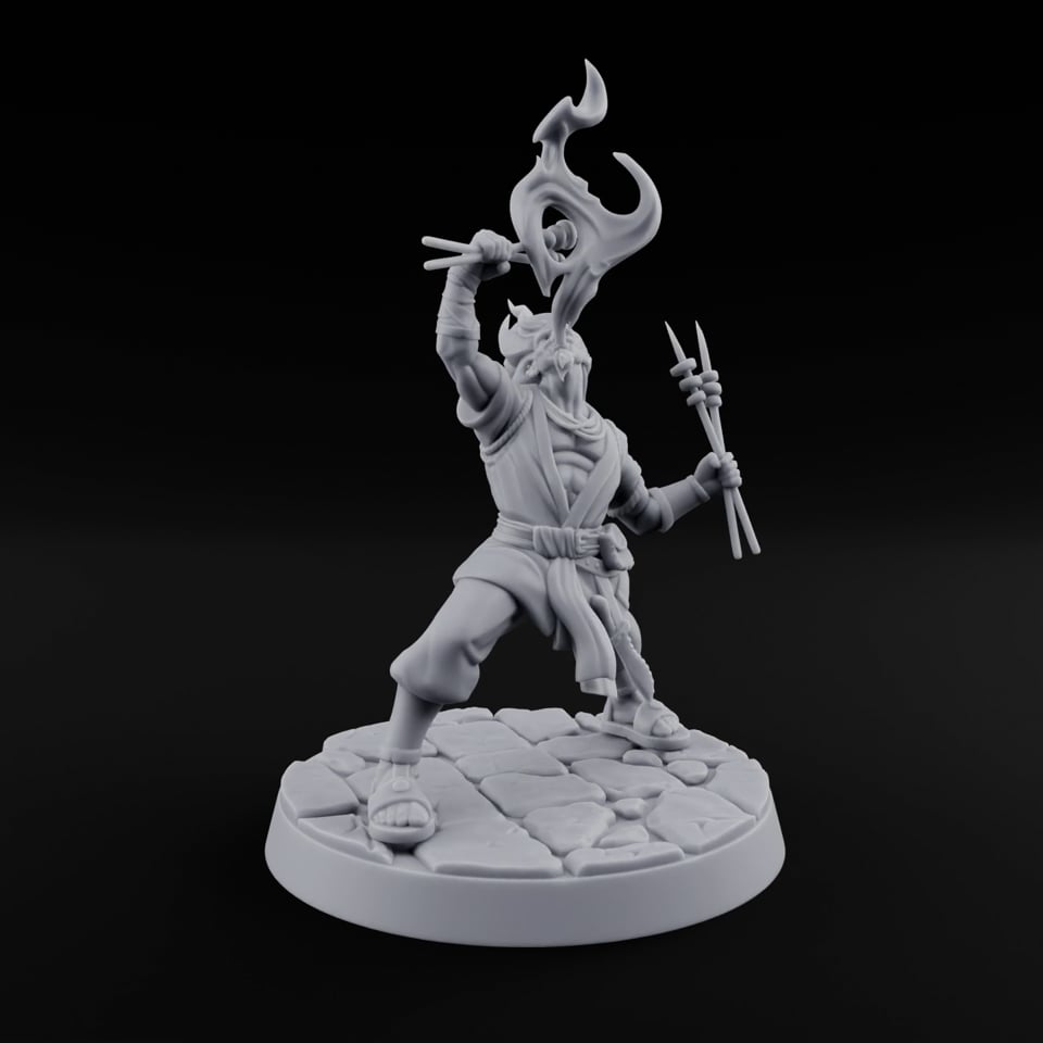 Every Element Answers the Call Genasi Adventurer F turntable