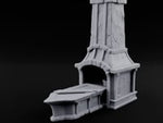 Embers Sleep, Anvil Waits Stone Blacksmith Forge turntable