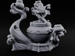 Potions Rise, Pages Turn Elemental Brewing Cauldron turntable