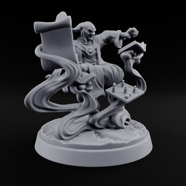 Smoke, Scrolls and Sinister Plans Gnome Game Master turntable