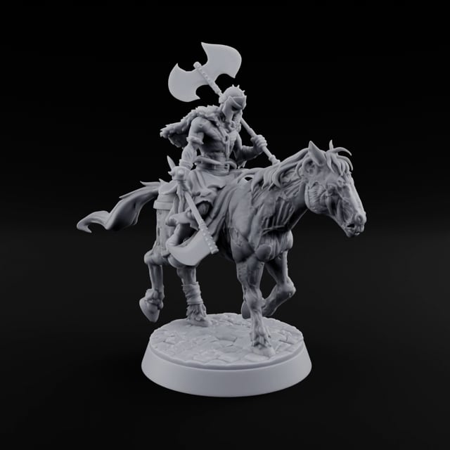 Unfinished Business, Fast Horse Revenant Axe Rider turntable