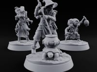 Fumes Included Human and Goblin Poison Vendors turntable