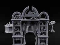Open Tab, Open Curtains Poison Shop Terrain Set turntable