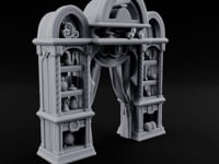 Open Tab, Open Curtains Poison Vendor Shop Terrain A turntable