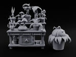 Open Tab, Open Curtains Poison Vendor Shop Terrain D turntable
