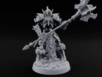 Fur Cuffs, No Flesh Skeleton Halberd Warrior turntable