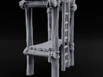 Pulleys, Planks and Plans Wooden Construction Site Terrain D turntable