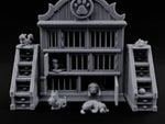 Strays Waiting Wooden Veterinarian Furniture A turntable