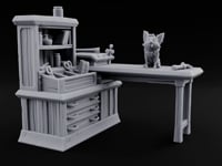 Strays Waiting Wooden Veterinarian Furniture F turntable