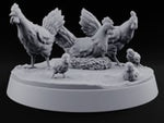 Who Ruffled the Roost Chicken Beast Family turntable
