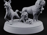 Rescue Hounds Reporting In Dog Beast Trio turntable