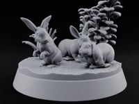 Lettuce Alone Rabbit Beasts turntable