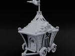 Ringmaster's Unwilling Guests Carnival Cage Wagon B turntable