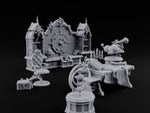 Stargazers' Study Hall Ornate Astronomer Furniture Set turntable