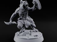 Hunting Pack Fans Out Gnoll Warrior D turntable