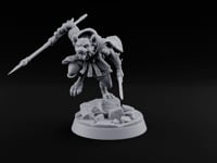 Hunting Pack Fans Out Gnoll Warrior A turntable