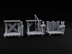 Tilt Yard Trimmings Wooden Jousting Tournament Terrain B turntable