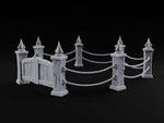 Tilt Yard Trimmings Wooden Jousting Tournament Terrain E turntable