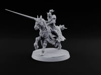 Lances Level, Nobody Yields Human Jousting Knight on Horse C turntable
