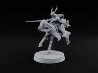 Lances Level, Nobody Yields Human Jousting Knight on Horse A turntable