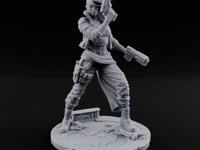 Loaded Barrels Human Mercenary D turntable