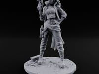 Loaded Barrels Human Mercenary C turntable