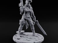 Loaded Barrels Human Mercenary J turntable
