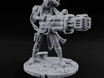 Loaded Barrels Human Mercenary I turntable